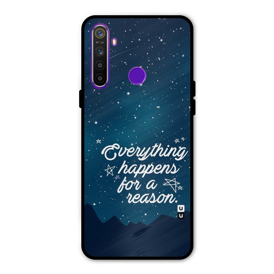 Reason Sky Metal Back Case for Realme Narzo 10