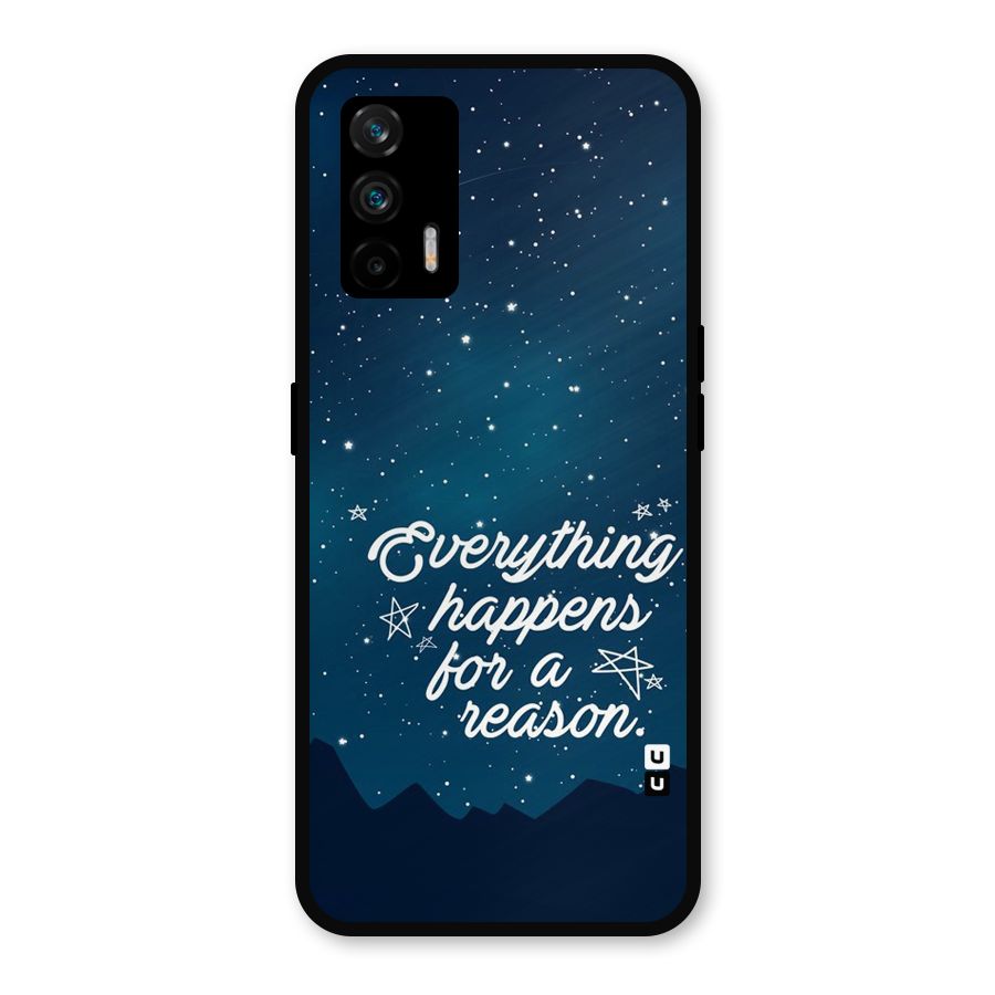 Reason Sky Metal Back Case for Realme X7 Max