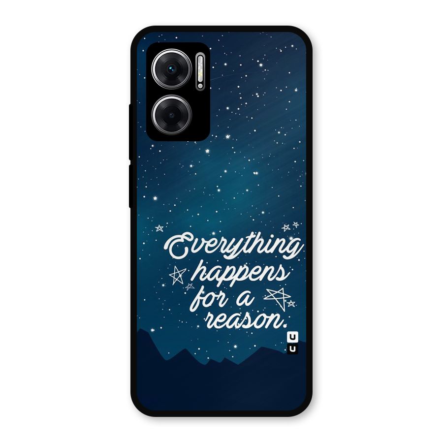 Reason Sky Metal Back Case for Redmi 11 Prime 5G