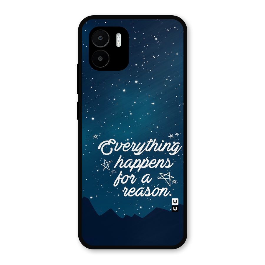Reason Sky Metal Back Case for Redmi A2