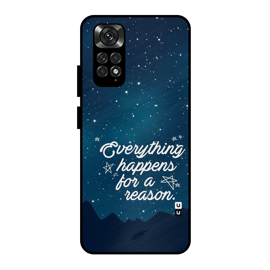 Reason Sky Metal Back Case for Redmi Note 11 Pro
