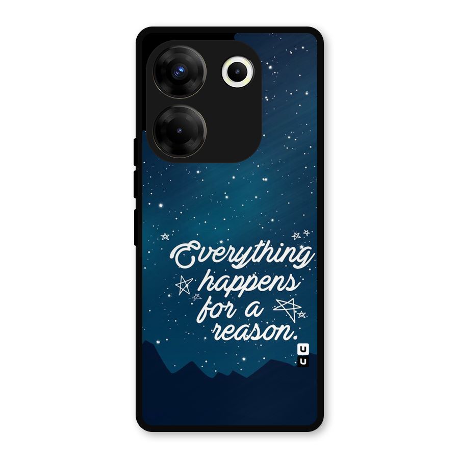 Reason Sky Metal Back Case for Tecno Camon 20 Pro