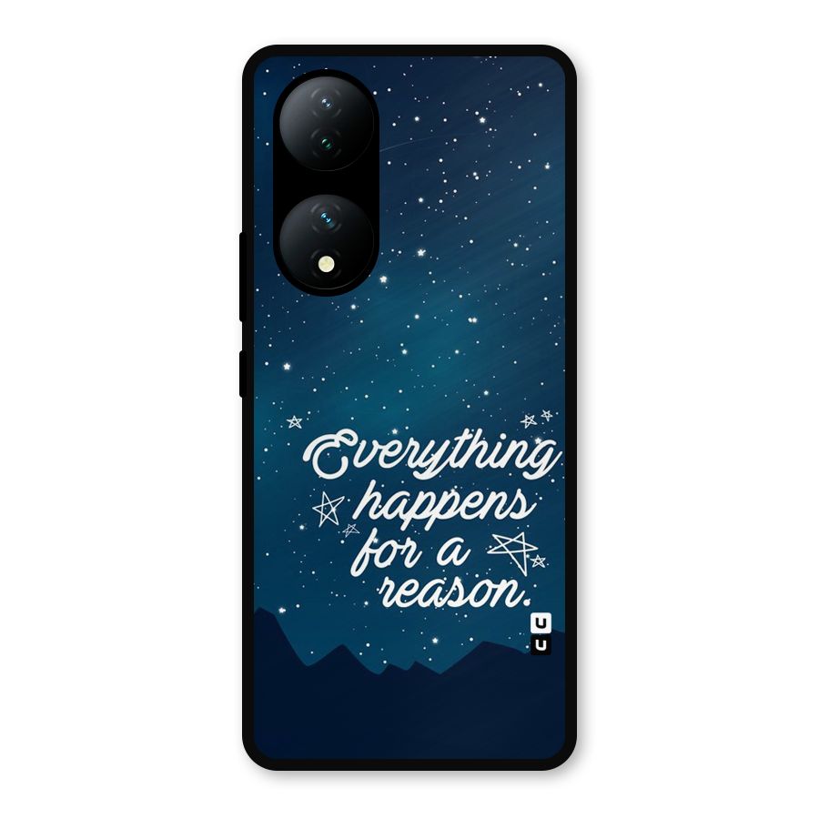 Reason Sky Metal Back Case for Vivo T2