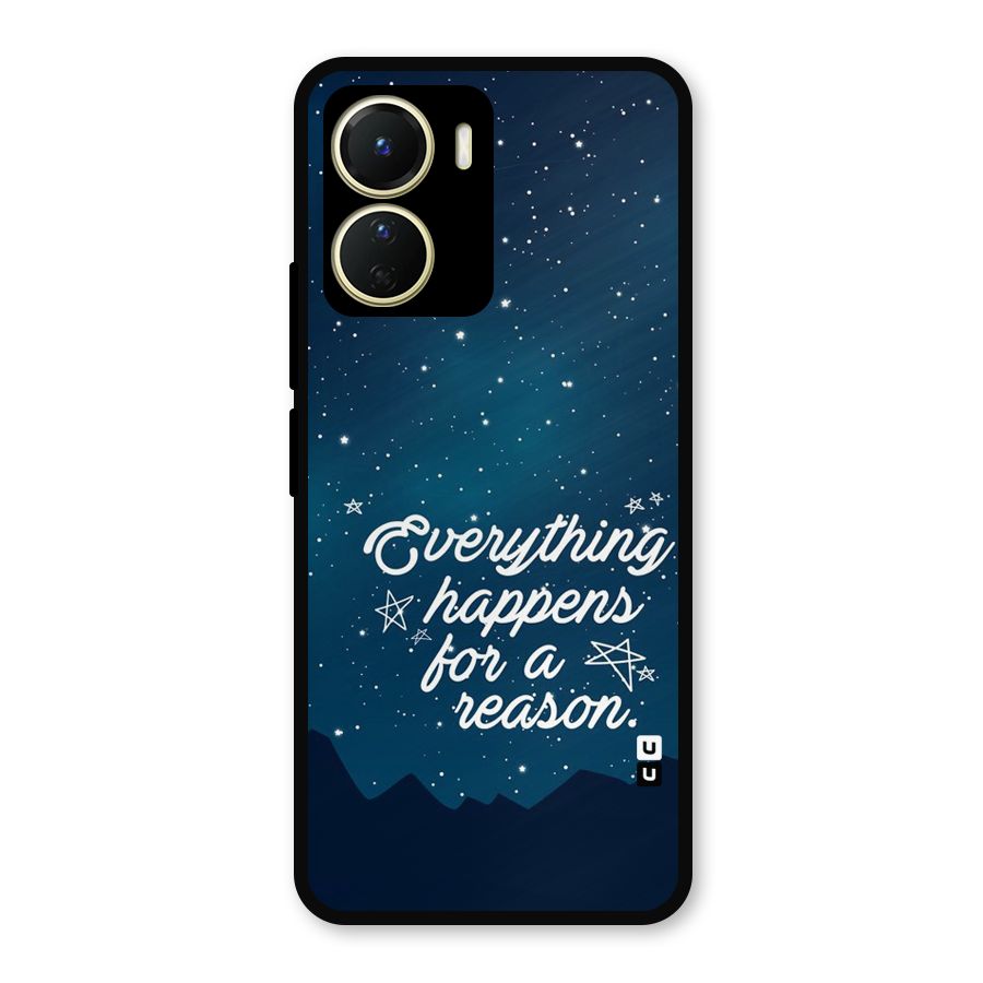 Reason Sky Metal Back Case for Vivo T2x