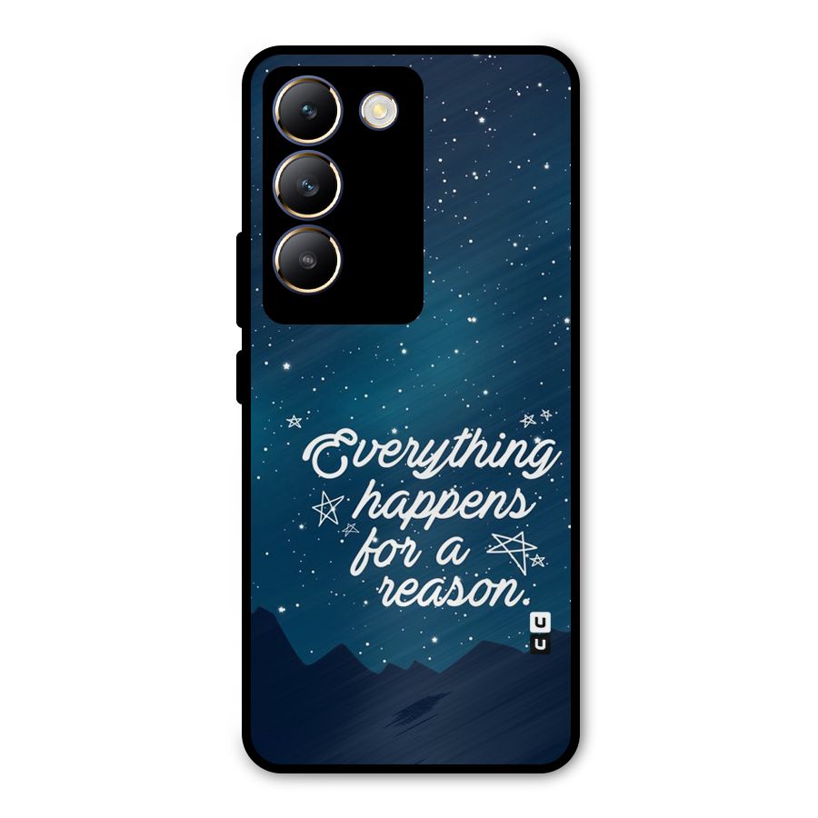 Reason Sky Metal Back Case for Vivo T3 5G