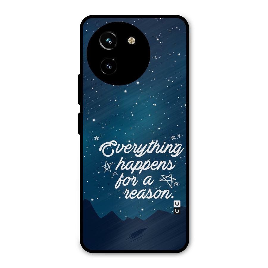 Reason Sky Metal Back Case for Vivo T3x