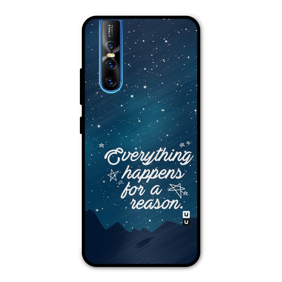 Reason Sky Metal Back Case for Vivo V15 Pro