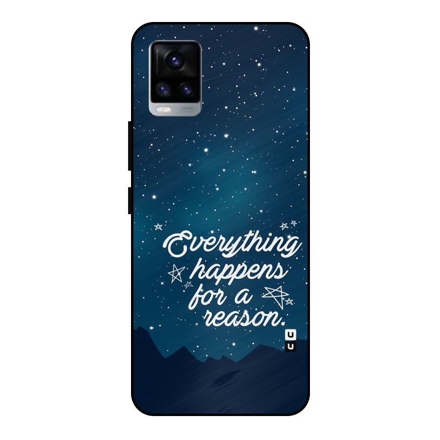 Reason Sky Metal Back Case for Vivo V20 2021