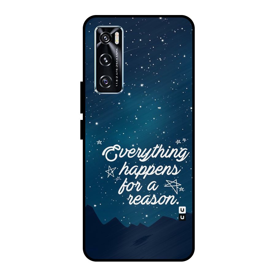 Reason Sky Metal Back Case for Vivo V20 SE