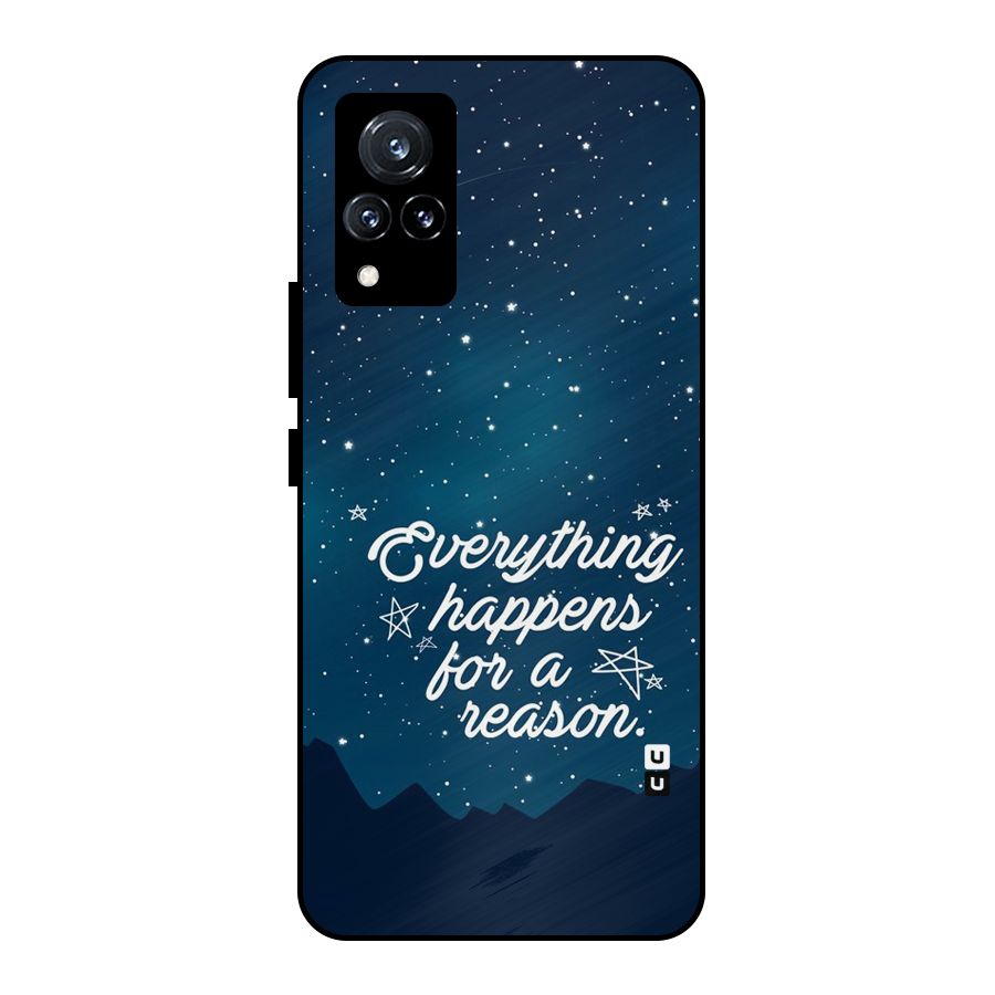 Reason Sky Metal Back Case for Vivo V21 5G