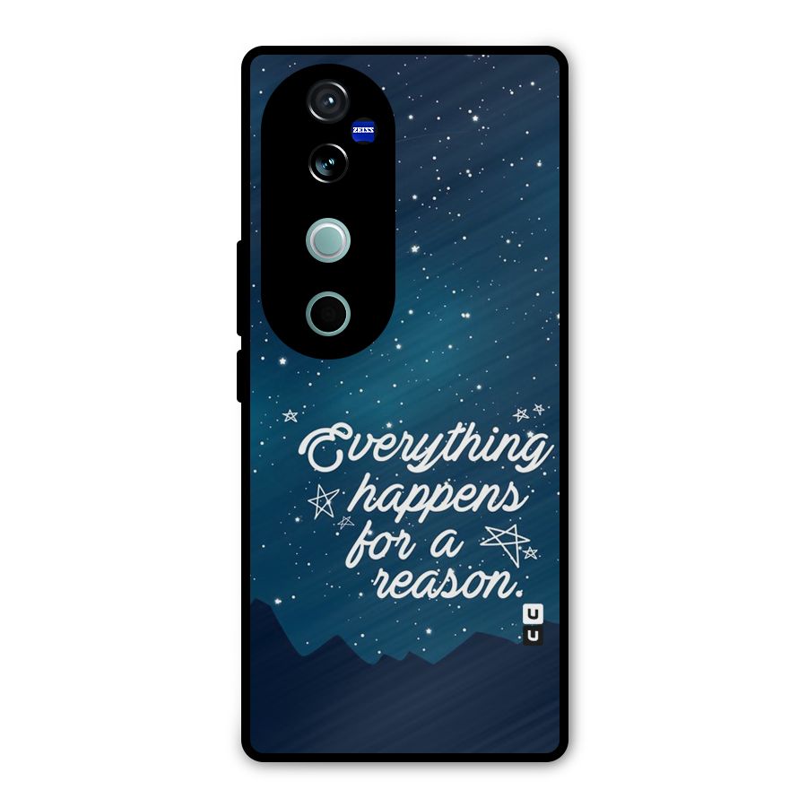 Reason Sky Metal Back Case for Vivo V40