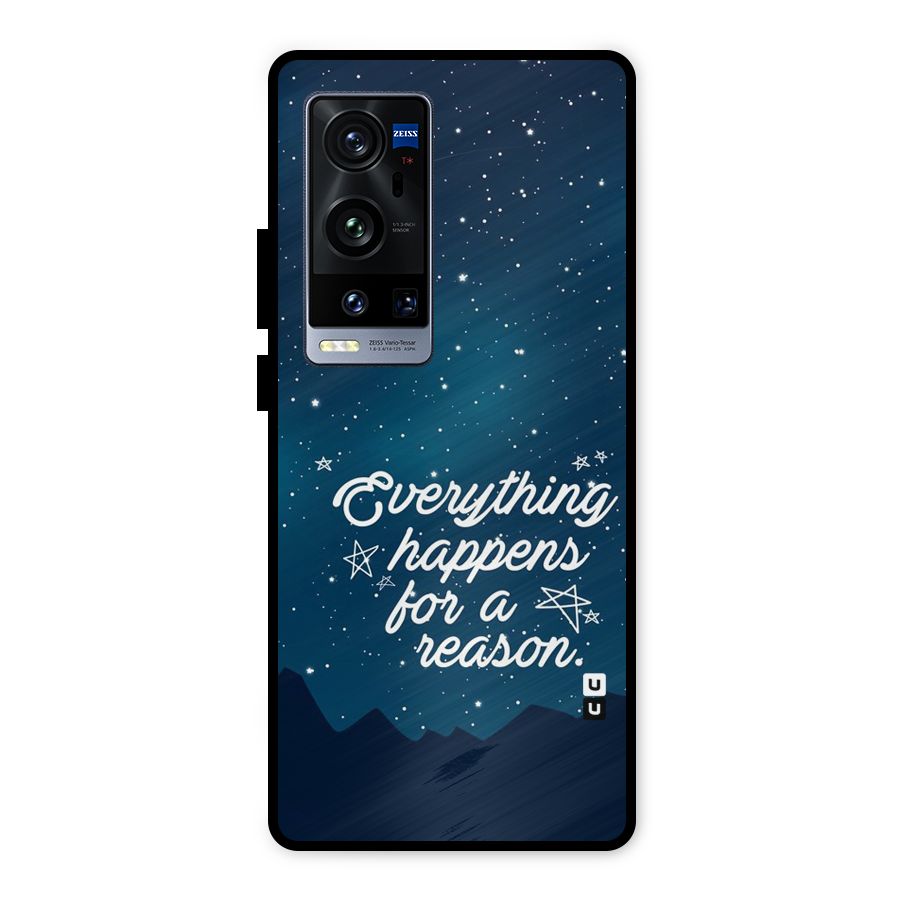 Reason Sky Metal Back Case for Vivo X60 Pro Plus