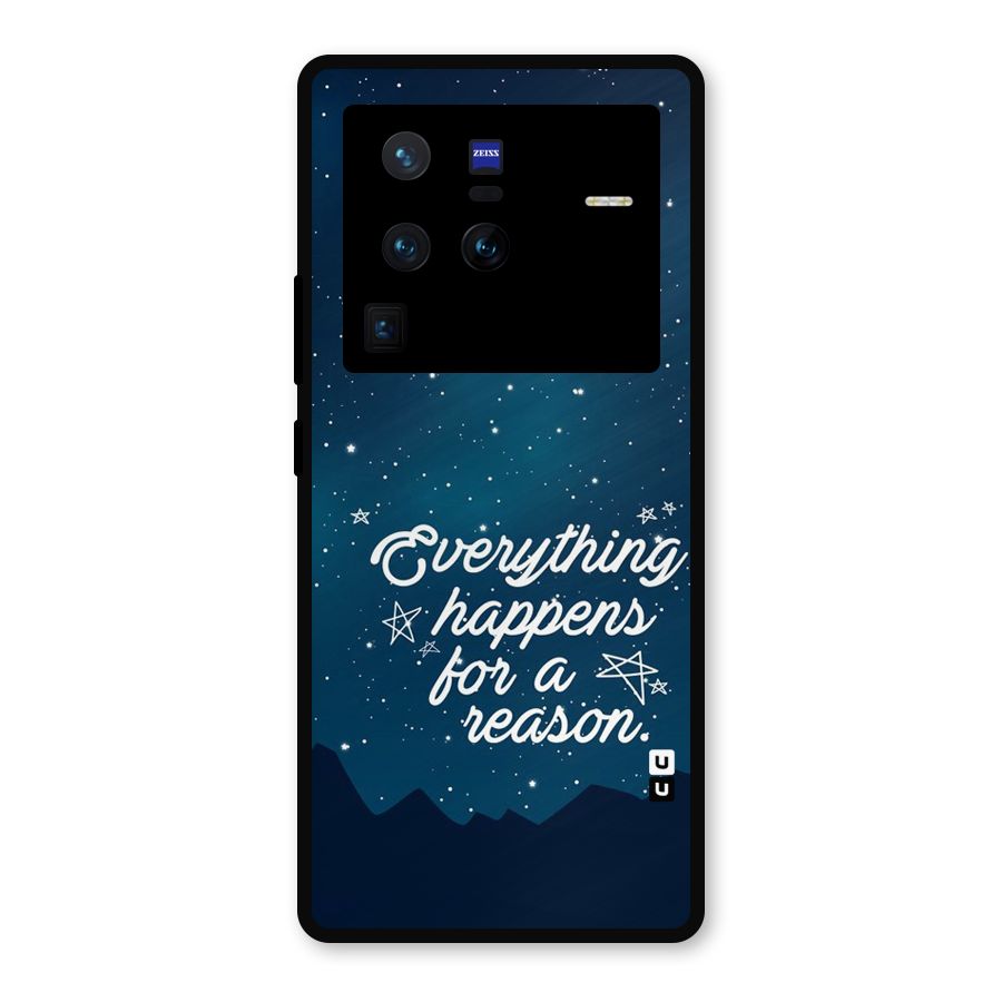 Reason Sky Metal Back Case for Vivo X80 Pro