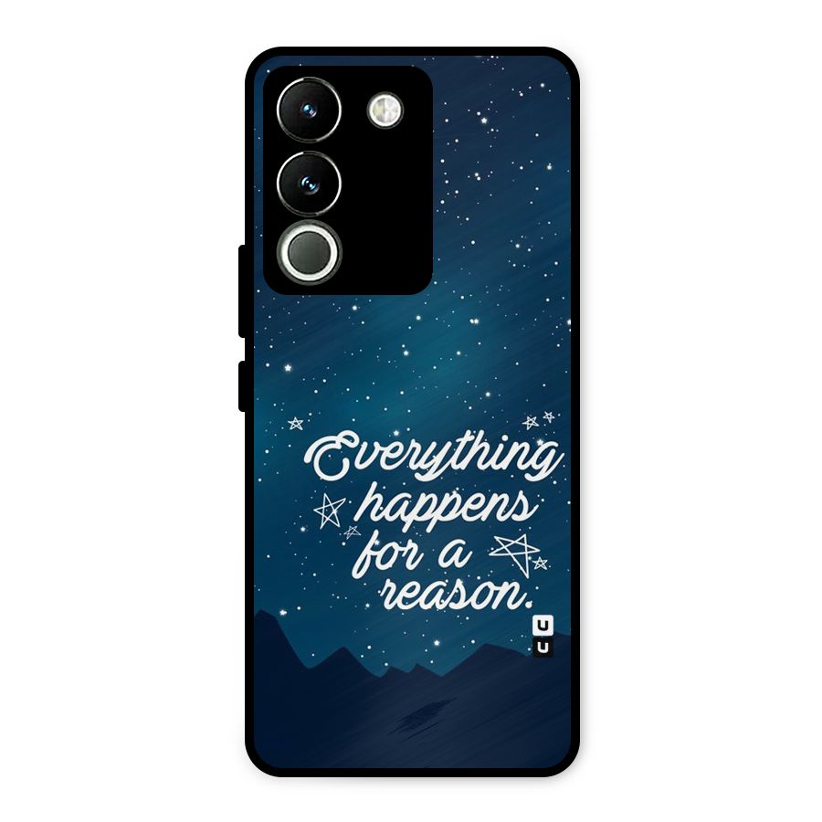 Reason Sky Metal Back Case for Vivo Y200