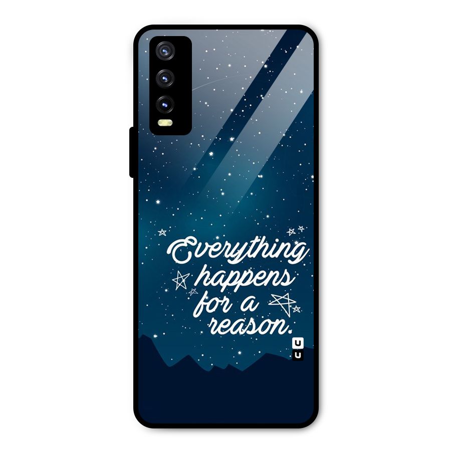 Reason Sky Metal Back Case for Vivo Y20 2021