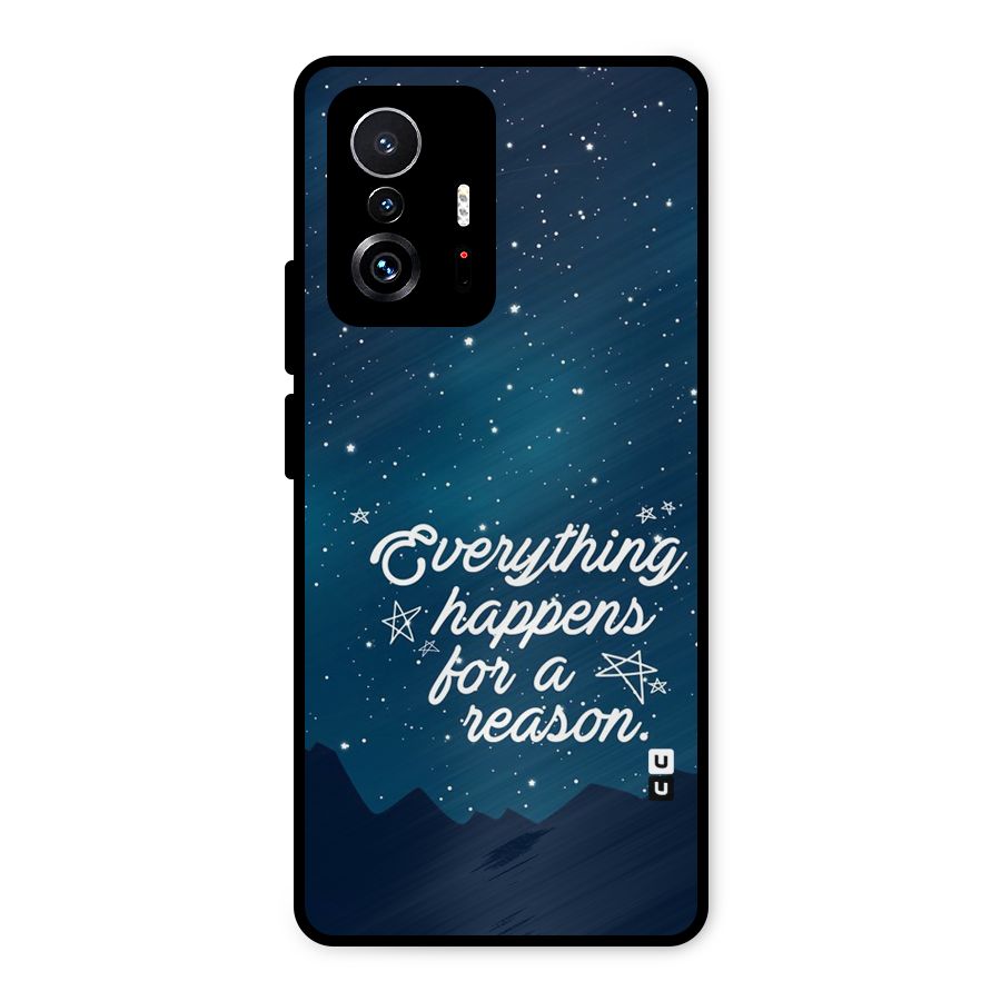 Reason Sky Metal Back Case for Xiaomi 11T Pro