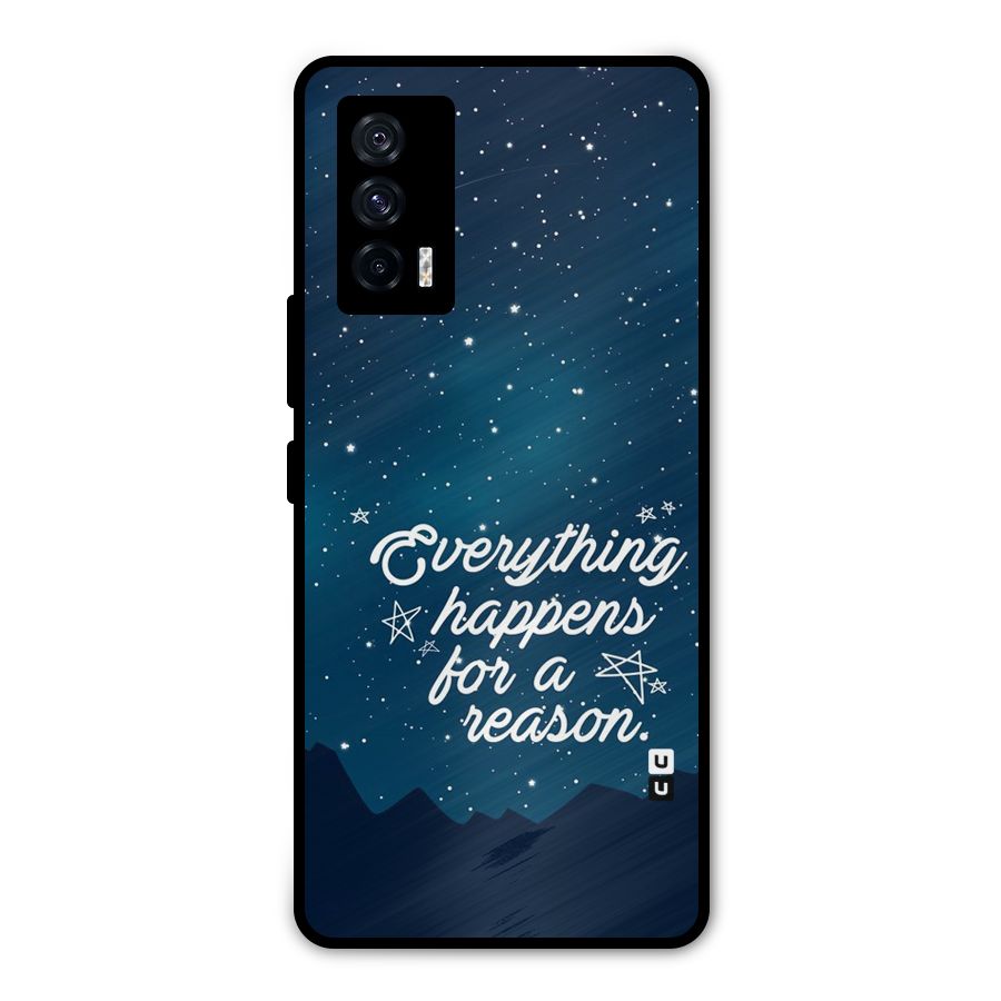 Reason Sky Metal Back Case for iQOO 7 5G