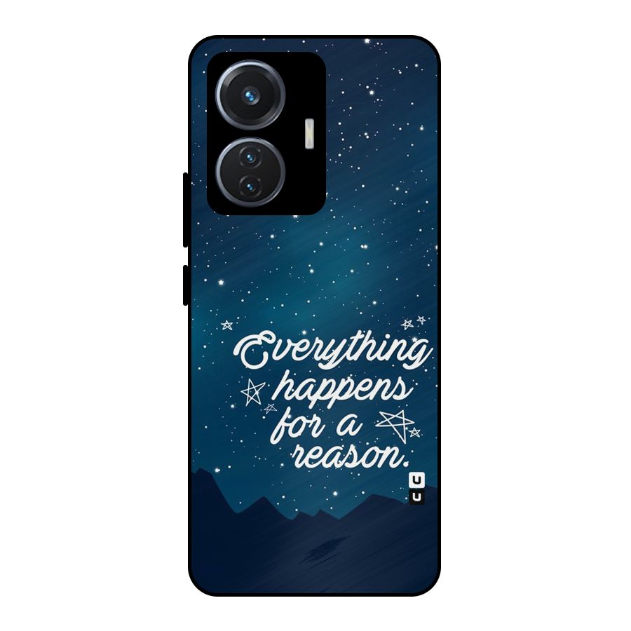 Reason Sky Metal Back Case for iQOO Z6 44W