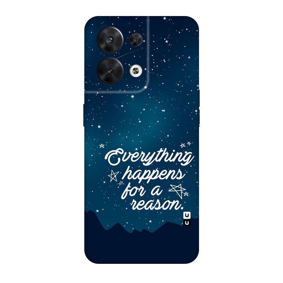 Reason Sky Original Polycarbonate Back Case for Oppo Reno8 5G
