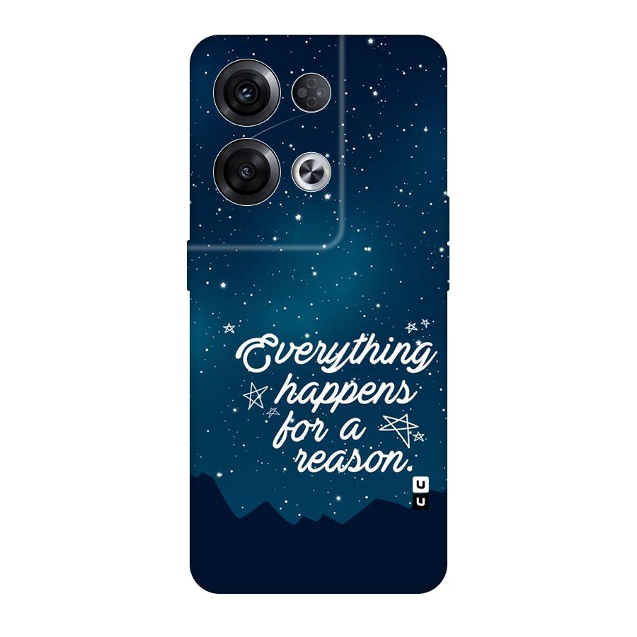 Reason Sky Original Polycarbonate Back Case for Oppo Reno8 Pro 5G