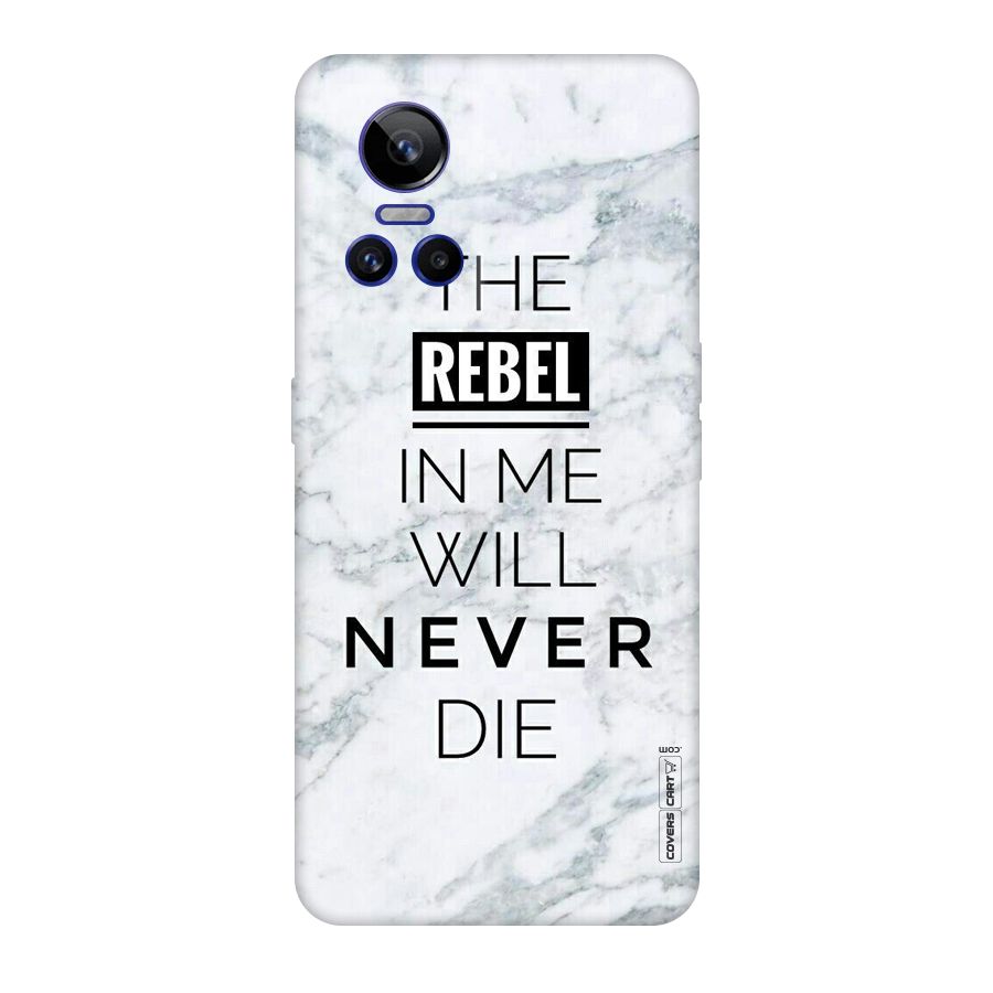 Rebel Will Not Die Original Polycarbonate Back Case for Realme GT Neo 3