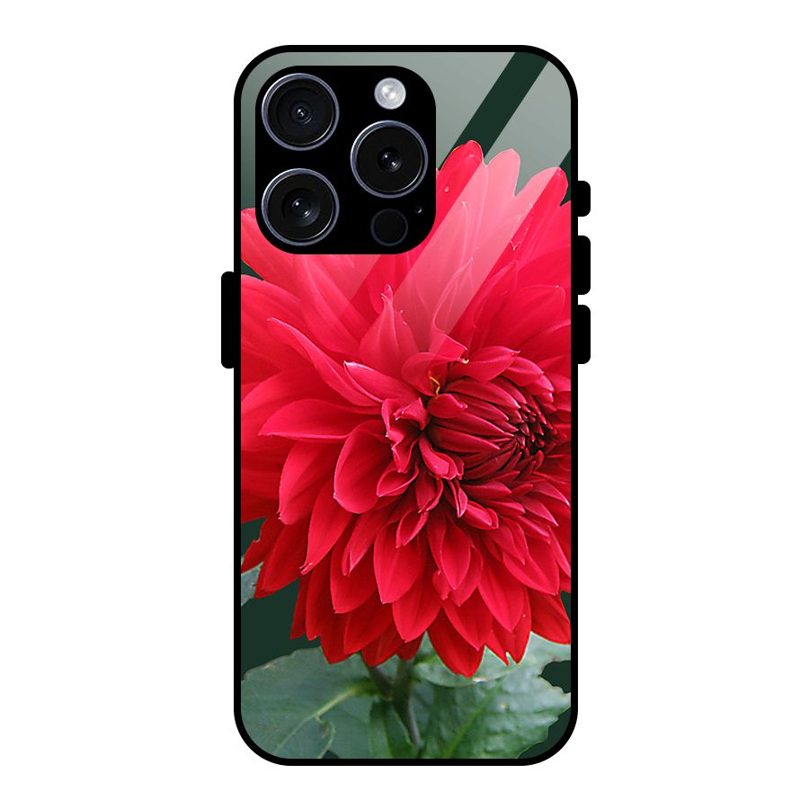 RedFlower. Glass Back Case for iPhone 15 Pro