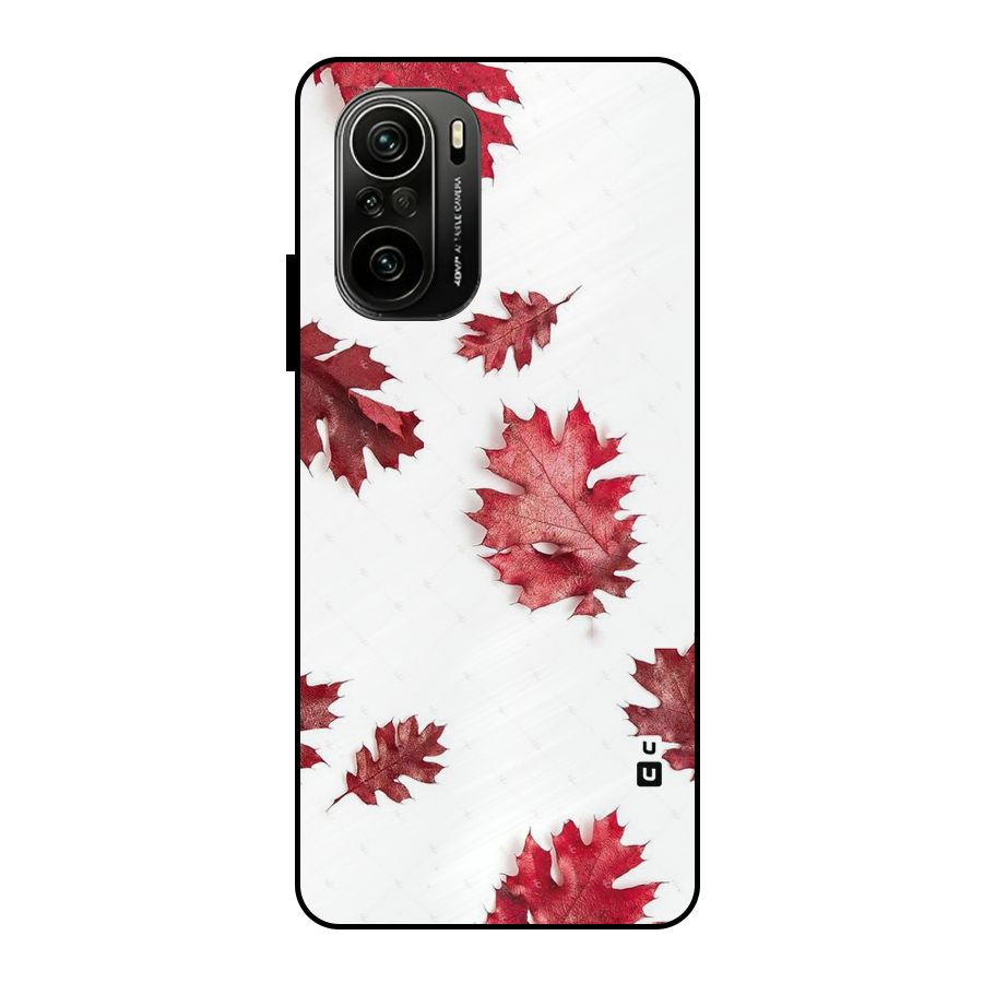 Red Appealing Autumn Leaves Metal Back Case for Mi 11x