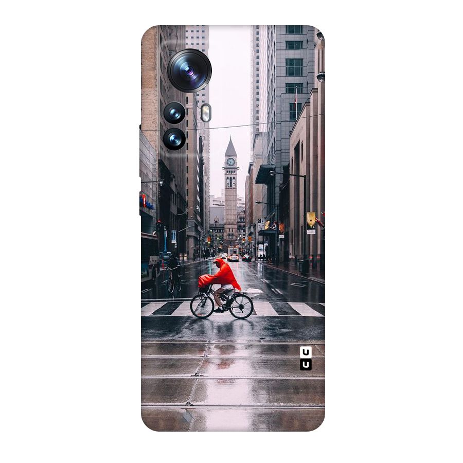 Red Bicycle Street Original Polycarbonate Back Case for Xiaomi 12 Pro