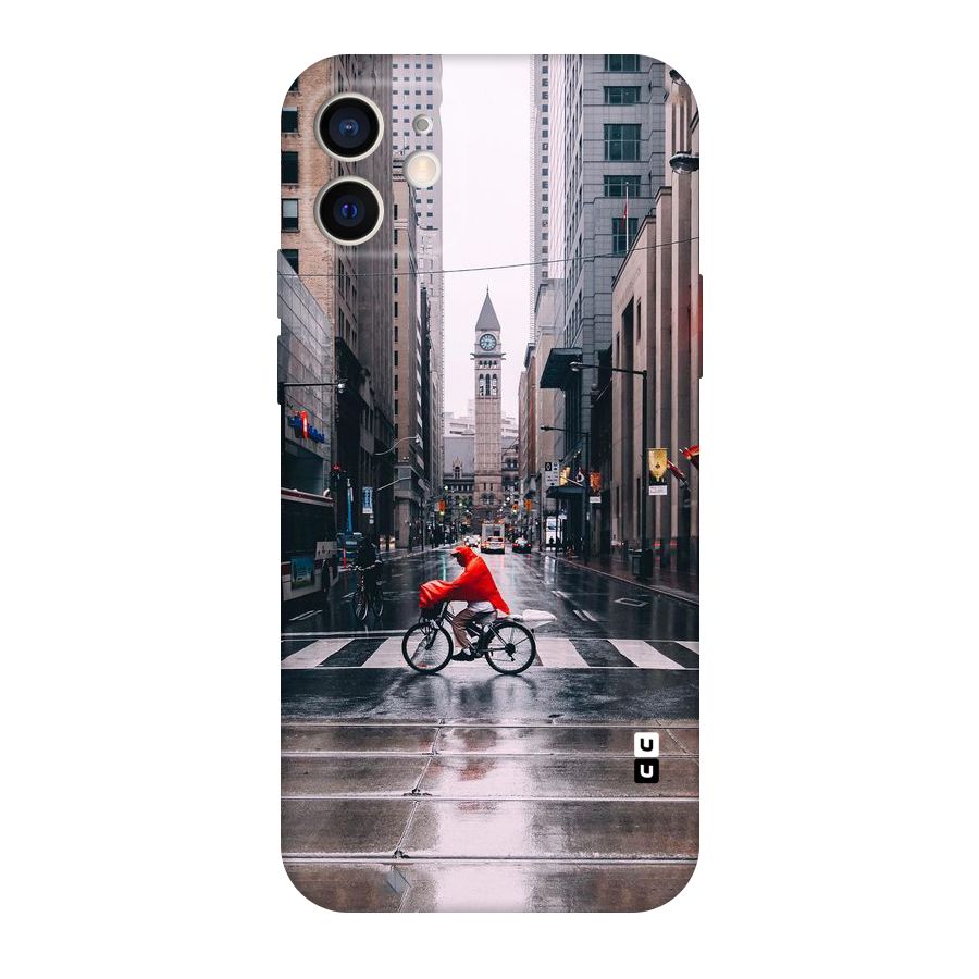 Red Bicycle Street Original Polycarbonate Back Case for iPhone 12