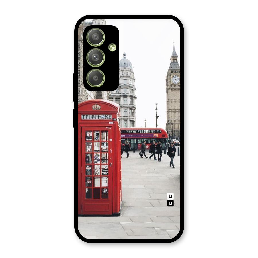Red City Glass Back Case for Galaxy A54