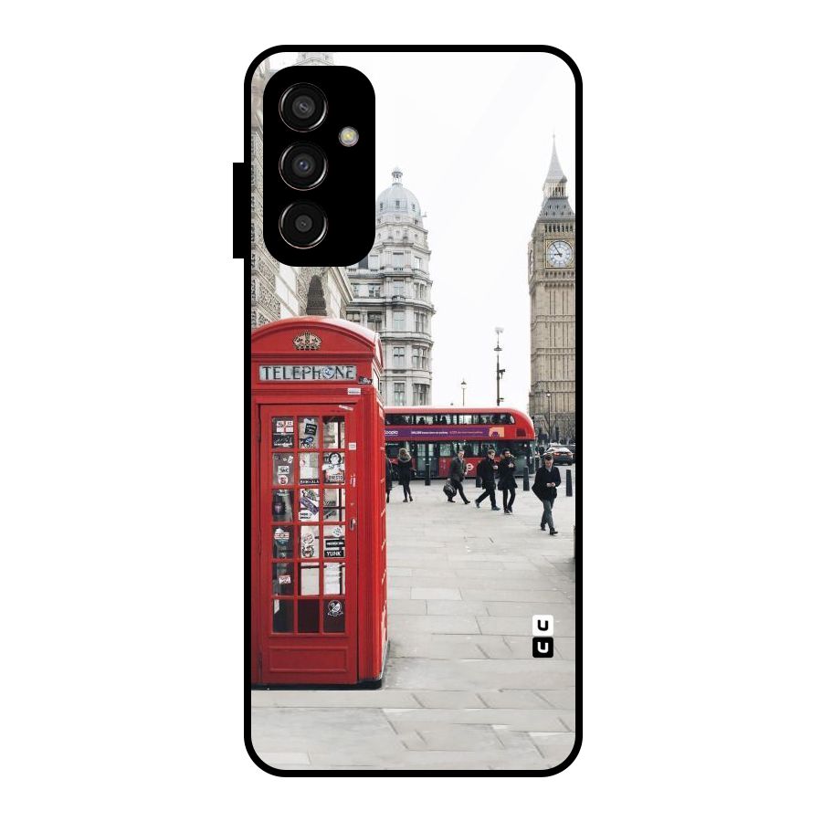 Red City Glass Back Case for Galaxy F13