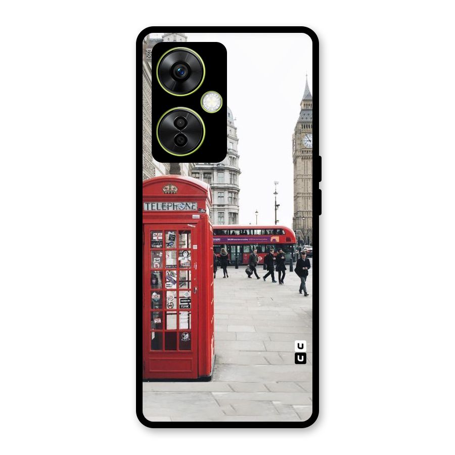 Red City Glass Back Case for OnePlus Nord CE 3 Lite
