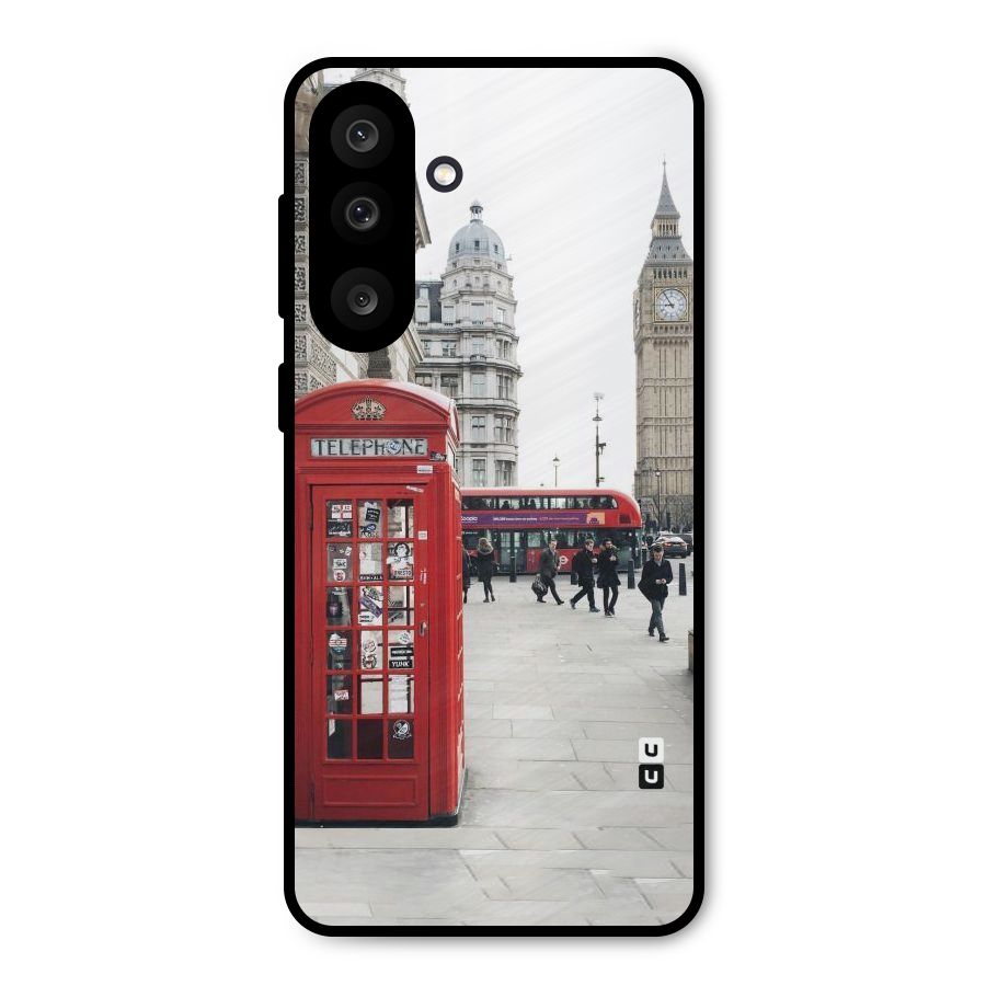 Red City Metal Back Case for Galaxy M56