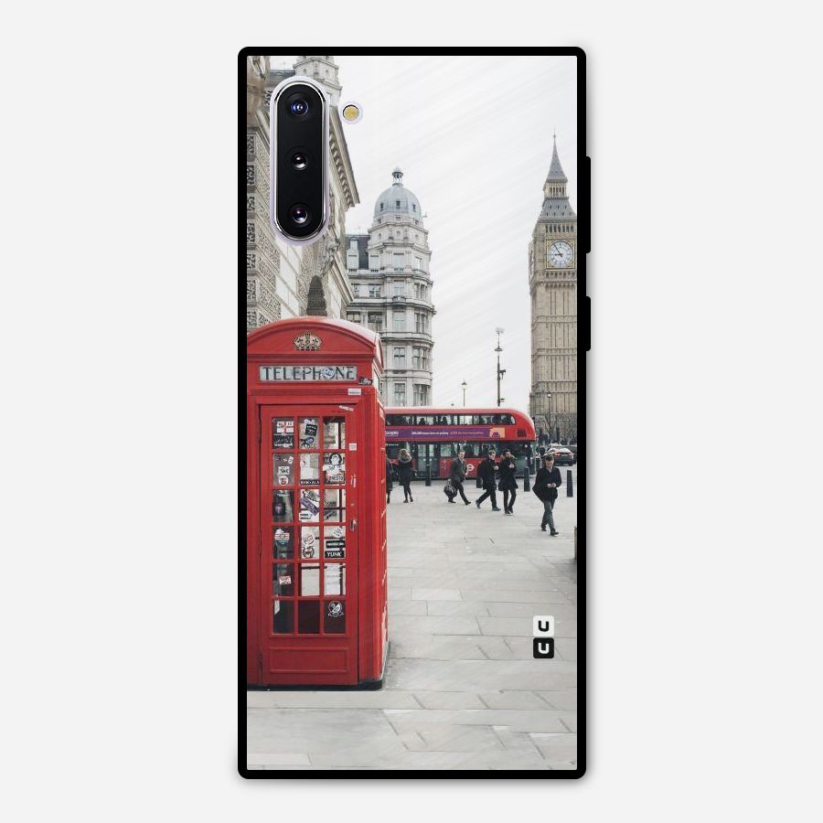 Red City Metal Back Case for Galaxy Note 10