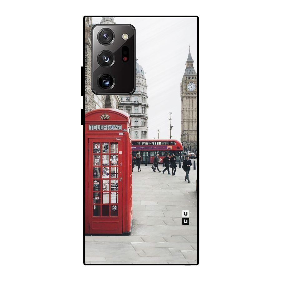 Red City Metal Back Case for Galaxy Note 20 Ultra