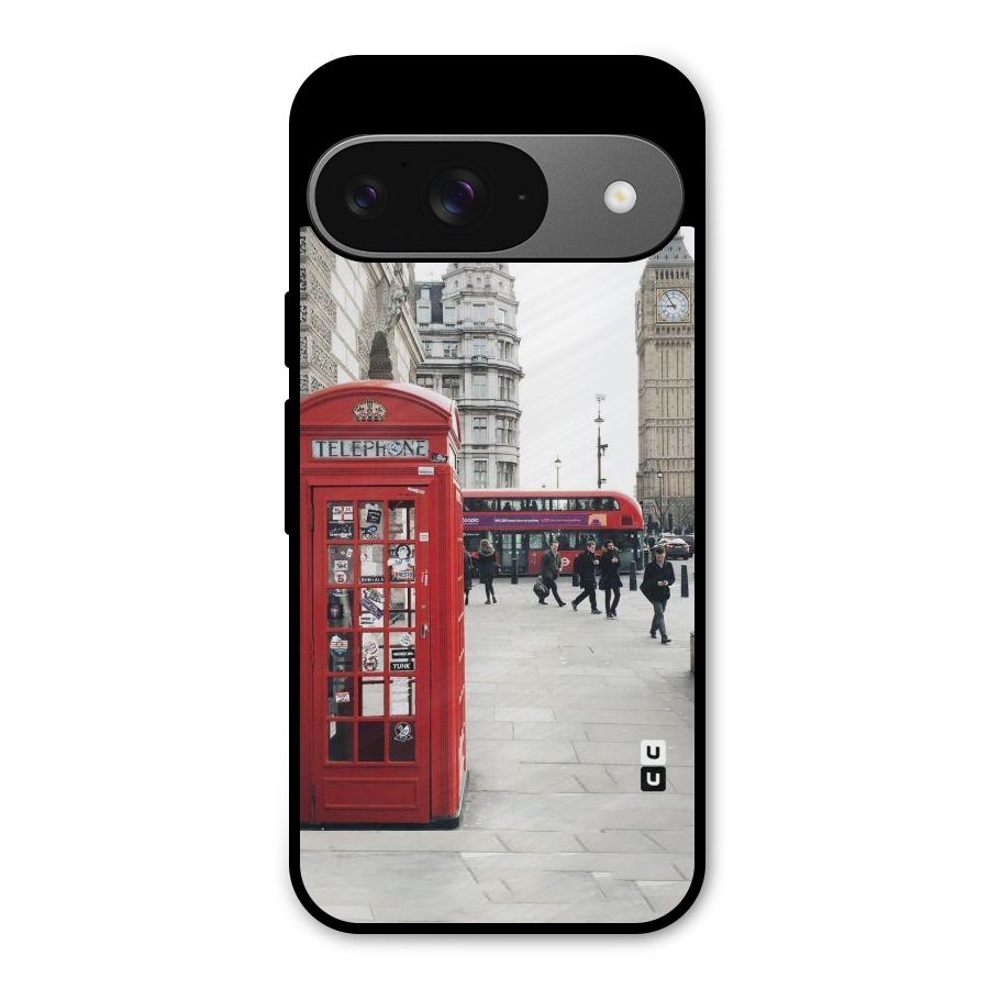 Red City Metal Back Case for Google Pixel 9