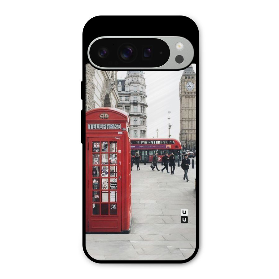 Red City Metal Back Case for Google Pixel 9 Pro XL