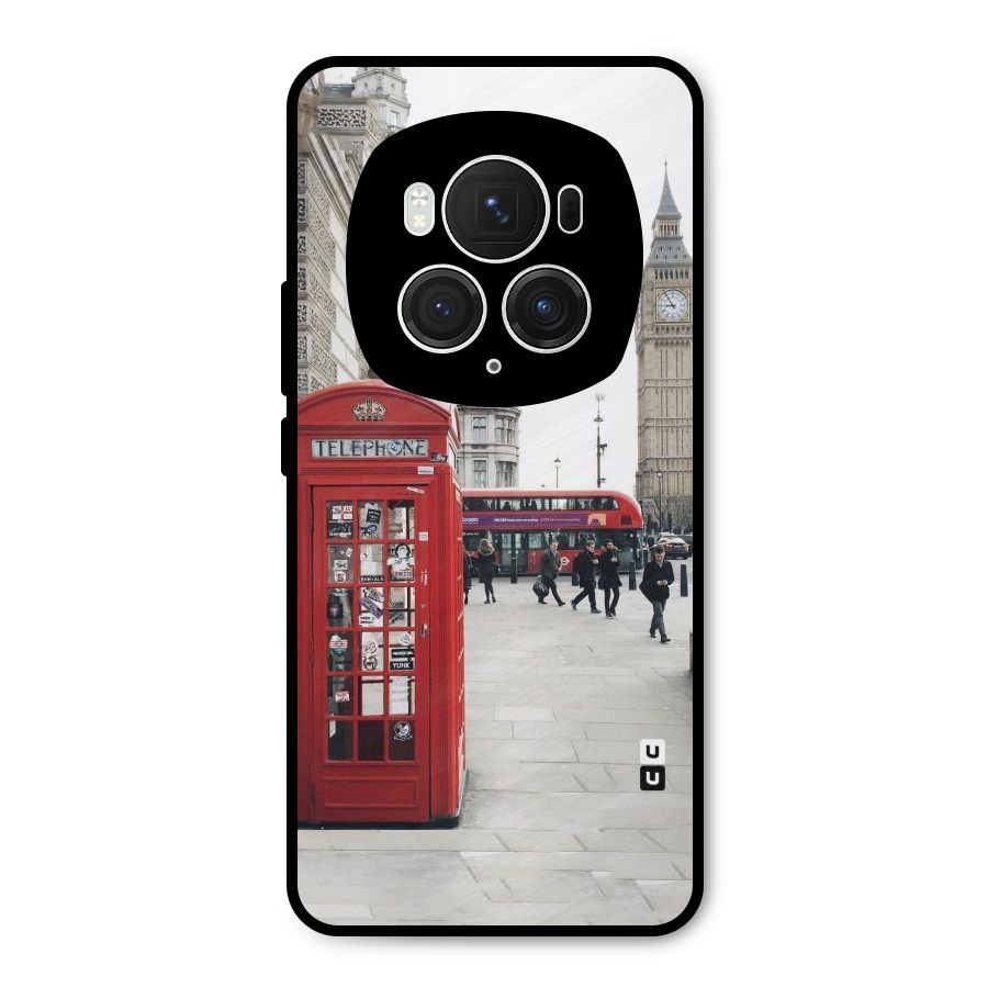 Red City Metal Back Case for Honor Magic6 Pro