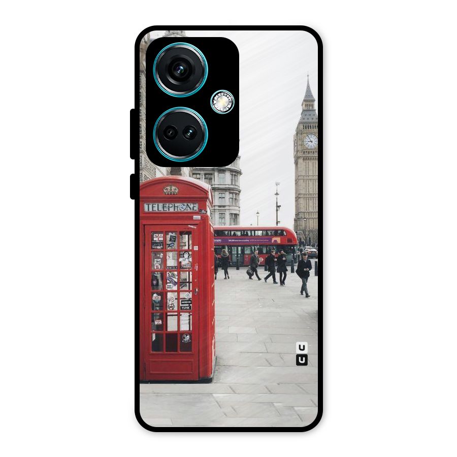 Red City Metal Back Case for OnePlus Nord CE 3 5G