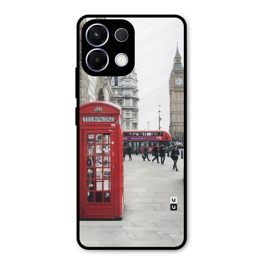 Red City Metal Back Case for Oppo K13