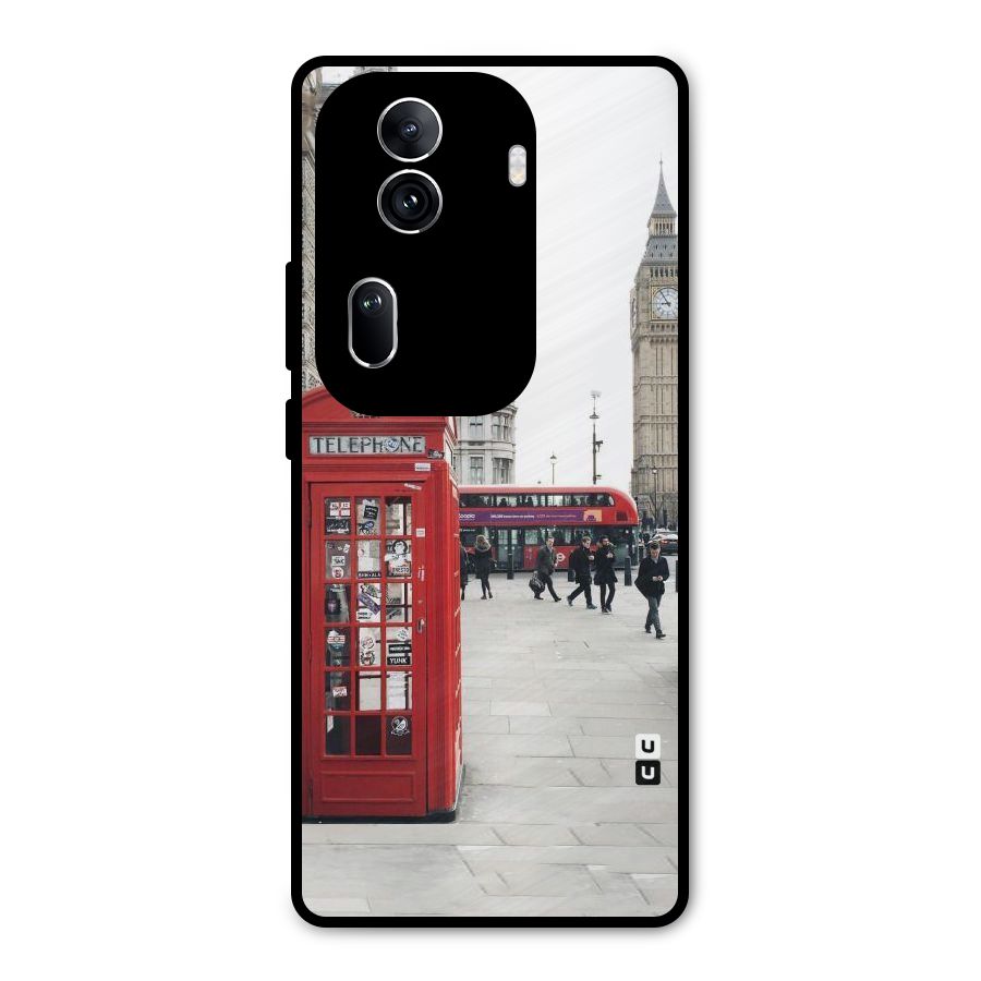 Red City Metal Back Case for Oppo Reno11 Pro 5G