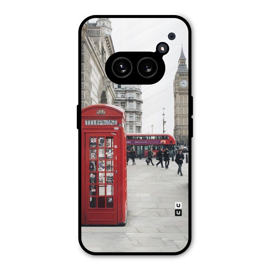 Red City Metal Back Case for Nothing Phone 2a