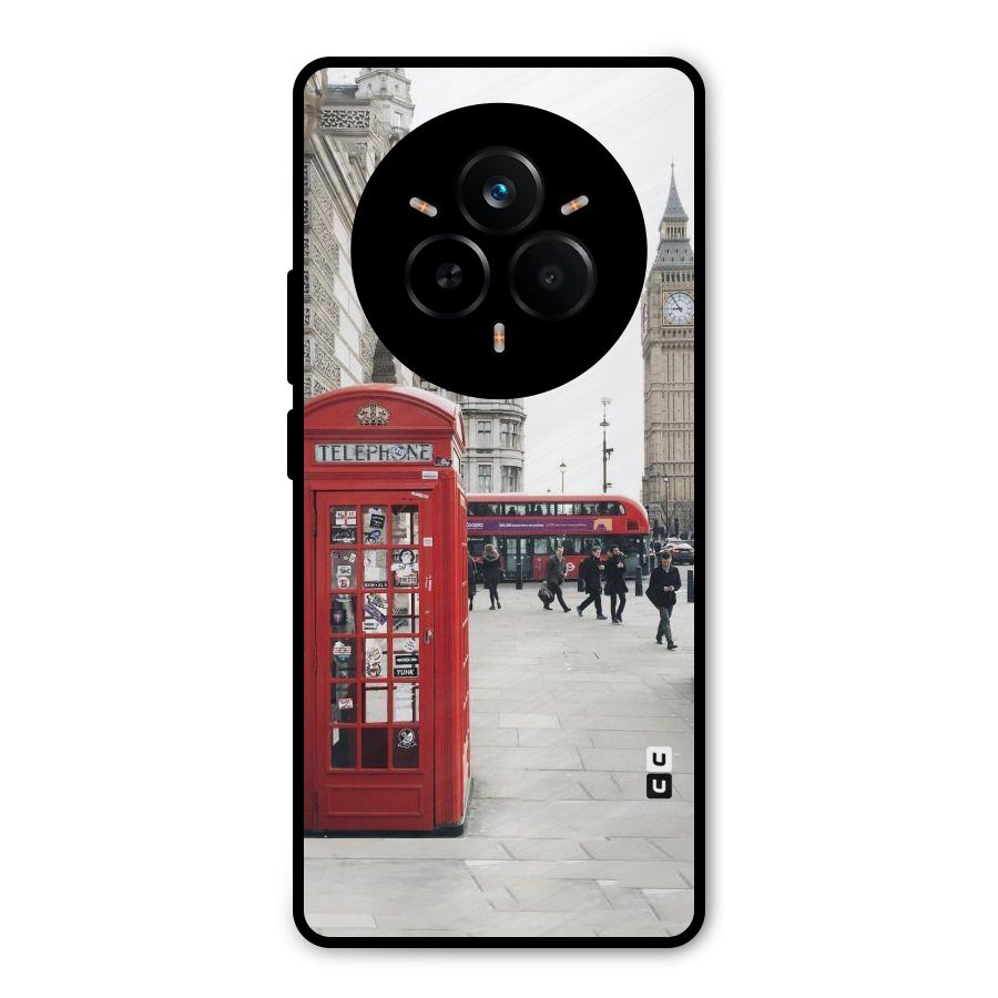 Red City Metal Back Case for Realme 14 Pro