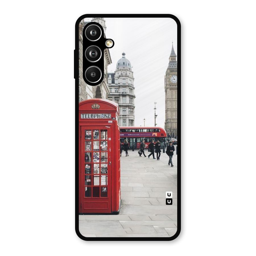 Red City Metal Back Case for Samsung Galaxy M54