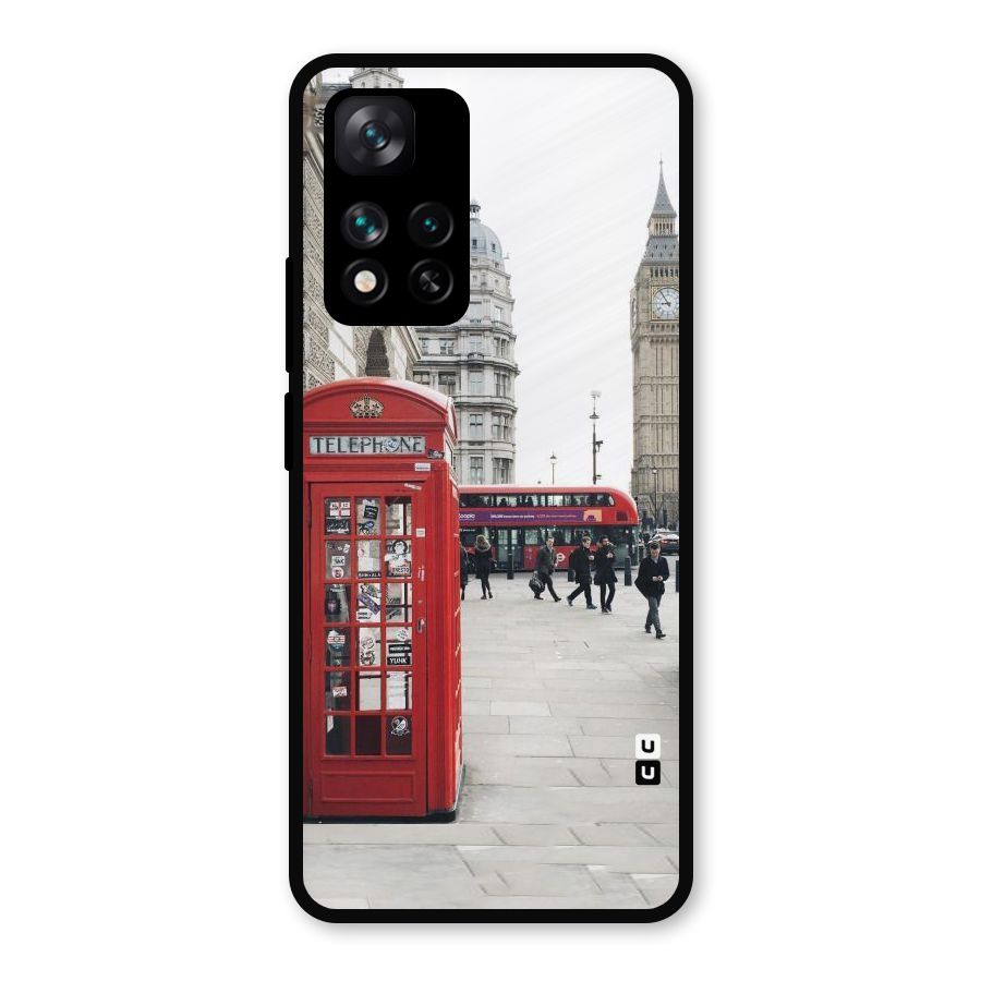Red City Metal Back Case for Xiaomi 11i 5G