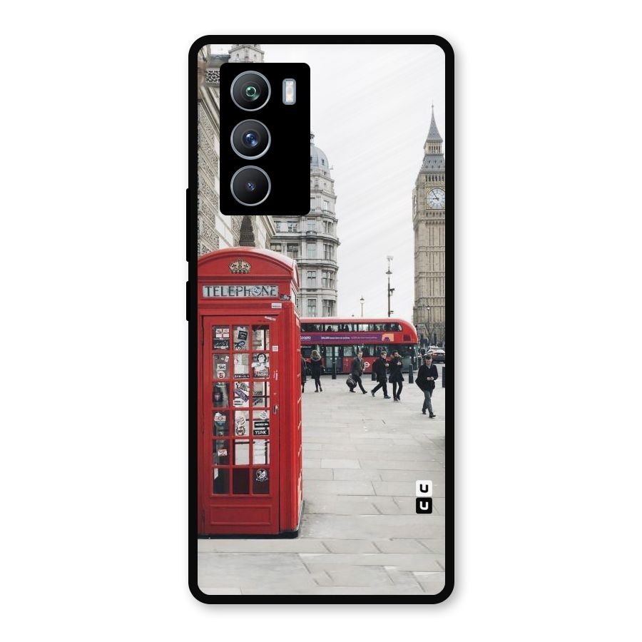 Red City Metal Back Case for iQOO 9 SE