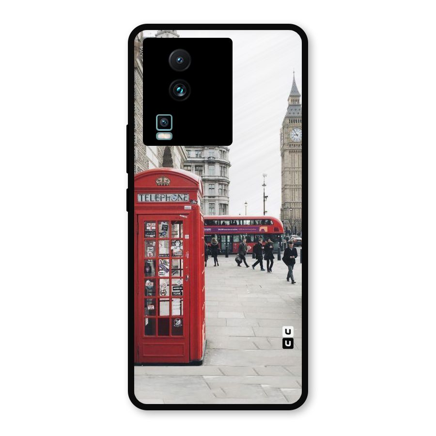 Red City Metal Back Case for iQOO Neo 7 Pro