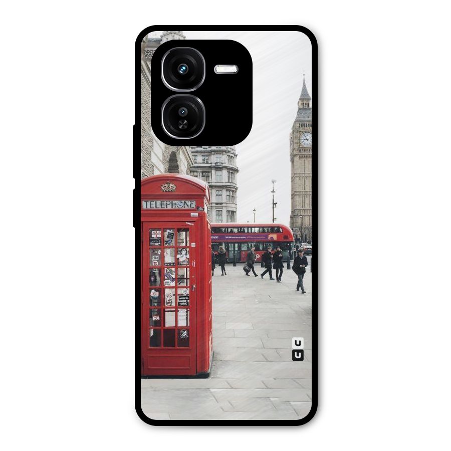 Red City Metal Back Case for iQOO Z9x