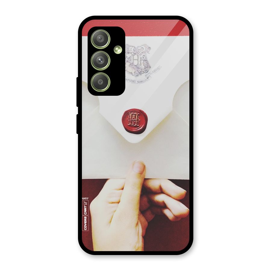 Red Envelope Glass Back Case for Galaxy A54