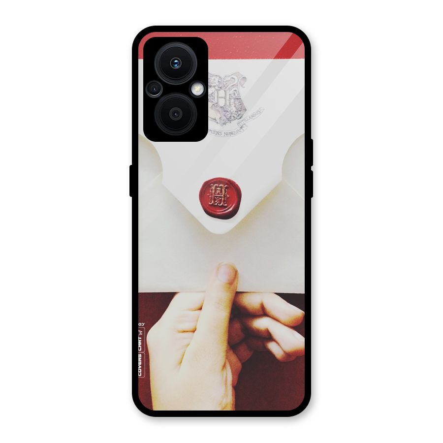 Red Envelope Glass Back Case for Oppo F21s Pro 5G
